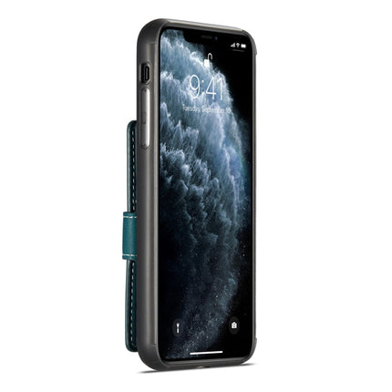 JEEHOOD RFID Blocking Anti-Theft Wallet Phone Case, For iPhone 12 mini, For iPhone 12 / 12 Pro, For iPhone 12 Pro Max, For iPhone 11, For iPhone 11 Pro, For iPhone 11 Pro Max, For iPhone X / XS, For iPhone XR