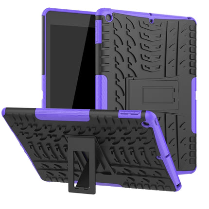 Tire Texture TPU + PC Shockproof Case with Holder, For iPad 10.2 2021 / 2020 / 2019, For Amazon Kindle Fire HD 10 2019
