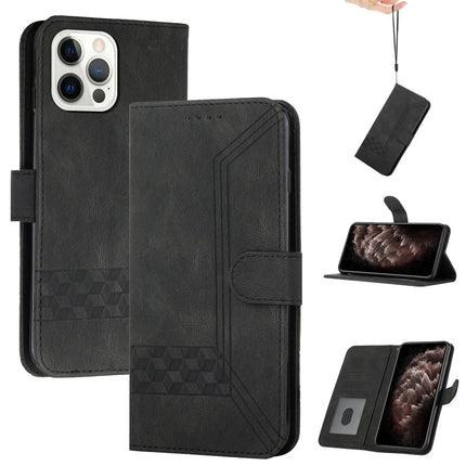 Cubic Skin Feel Flip Leather Phone Case, For iPhone 13 mini, For iPhone 13, For iPhone 13 Pro, For iPhone 13 Pro Max