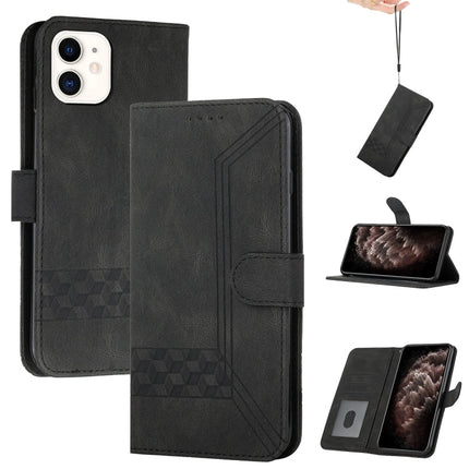 Cubic Skin Feel Flip Leather Phone Case, For iPhone 12 mini, For iPhone 12 / 12 Pro, For iPhone 12 Pro Max, For iPhone 11