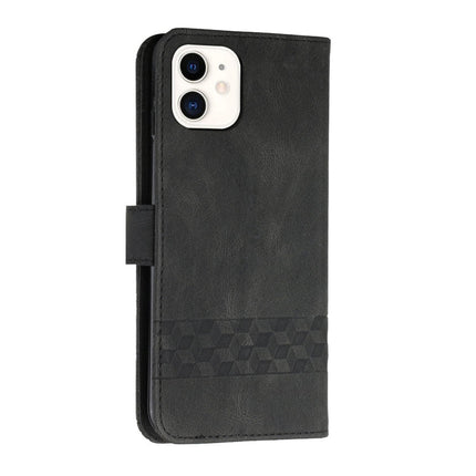 Cubic Skin Feel Flip Leather Phone Case, For iPhone 12 mini, For iPhone 12 / 12 Pro, For iPhone 12 Pro Max, For iPhone 11