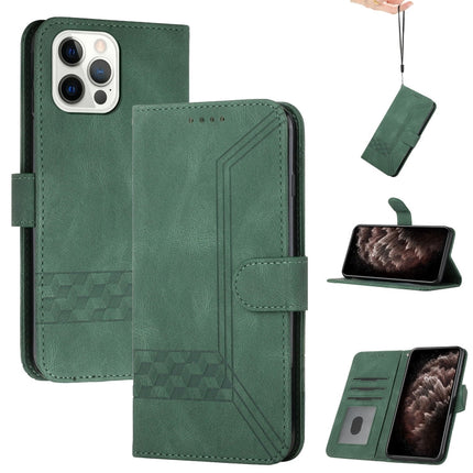 Cubic Skin Feel Flip Leather Phone Case, For iPhone 12 mini, For iPhone 12 / 12 Pro, For iPhone 12 Pro Max, For iPhone 11