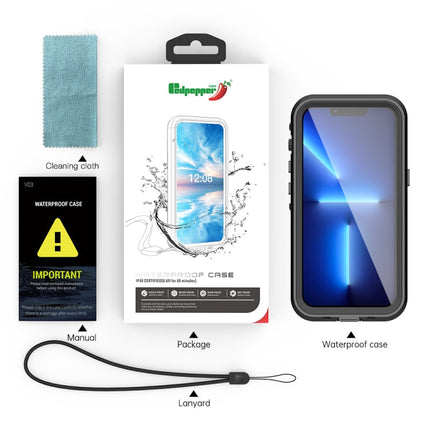 PC + TPU + PET Shockproof Magsafe Waterproof Phone Case, For iPhone 13 Pro, For iPhone 13