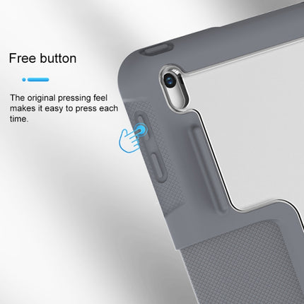 Mutural Horizontal Flip PC + TPU + PU Leather Case with Holder & Pen Slot, For iPad 10.2, For iPad 9.7, For iPad Pro 10.5