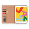 For iPad 10.2 / 10.5 Retro Book Style Horizontal Flip Leather Case with Holder & Card Slots & Wallet