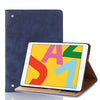 For iPad 10.2 / 10.5 Retro Book Style Horizontal Flip Leather Case with Holder & Card Slots & Wallet