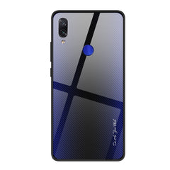 Texture Gradient Glass Protective Case, For Huawei Nova 5i Pro, For Xiaomi Redmi K20 / K20 Pro / 9T, For Xiaomi Redmi Note 7, For Xiaomi CC9 Pro, For Xiaomi 9 SE