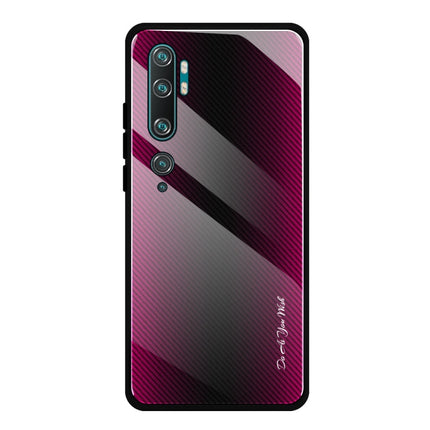 Texture Gradient Glass Protective Case, For Huawei Nova 5i Pro, For Xiaomi Redmi K20 / K20 Pro / 9T, For Xiaomi Redmi Note 7, For Xiaomi CC9 Pro