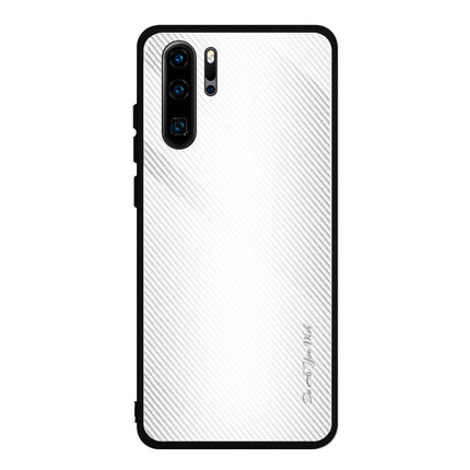 Texture Gradient Glass Protective Case, For Honor 9X, For OnePlus 7, For Huawei Mate 30 Pro, For Huawei P30 Pro