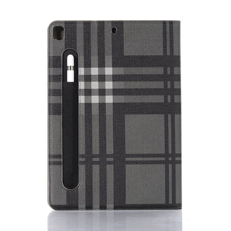 For iPad 10.2 / 10.5 Plaid Texture Horizontal Flip Leather Case with Holder & Card Slots & Wallet, For iPad 10.2 / 10.5