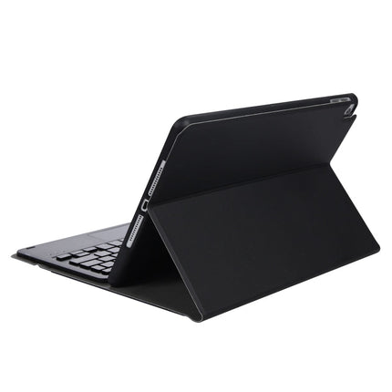 A07B-A Lambskin Texture Square Keycap Bluetooth Keyboard Leather Case with Touch Control For iPad, For iPad 9.7 2018 & 2017 / Pro 9.7 inch / Air 2, For iPad Pro 10.5 inch / 10.2 2021 & 2020 & 2019 / Air 3������������������������������������������������...