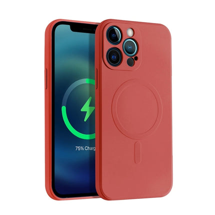 Liquid Silicone Full Coverage Magsafe Phone Case, For iPhone 11 Pro Max