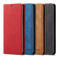 Forwenw Dream Series Oil Edge Strong Magnetism Horizontal Flip Leather Case with Holder & Card Slots & Wallet & Photo Frame, For Huawei P30, For Huawei P30 Lite, For Huawei P30 Pro, For Galaxy A10 / M10, For Galaxy A20, For Galaxy A30