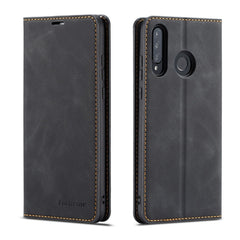Forwenw Dream Series Oil Edge Strong Magnetism Horizontal Flip Leather Case with Holder & Card Slots & Wallet & Photo Frame, For Huawei P30, For Huawei P30 Lite, For Huawei P30 Pro, For Galaxy A10 / M10, For Galaxy A20, For Galaxy A30