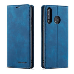 Forwenw Dream Series Oil Edge Strong Magnetism Horizontal Flip Leather Case with Holder & Card Slots & Wallet & Photo Frame, For Huawei P30, For Huawei P30 Lite, For Huawei P30 Pro, For Galaxy A10 / M10, For Galaxy A20, For Galaxy A30
