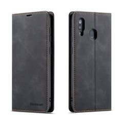 Forwenw Dream Series Oil Edge Strong Magnetism Horizontal Flip Leather Case with Holder & Card Slots & Wallet & Photo Frame, For Huawei P30, For Huawei P30 Lite, For Huawei P30 Pro, For Galaxy A10 / M10, For Galaxy A20, For Galaxy A30