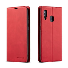 Forwenw Dream Series Oil Edge Strong Magnetism Horizontal Flip Leather Case with Holder & Card Slots & Wallet & Photo Frame, For Huawei P30, For Huawei P30 Lite, For Huawei P30 Pro, For Galaxy A10 / M10, For Galaxy A20, For Galaxy A30