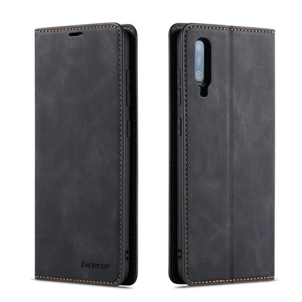 Forwenw Dream Series Oil Edge Strong Magnetism Horizontal Flip Leather Case with Holder & Card Slots & Wallet & Photo Frame, For Galaxy A40, For Galaxy A60, For Galaxy A20e, For Galaxy A50, For Galaxy A70, For Galaxy A80 / A90