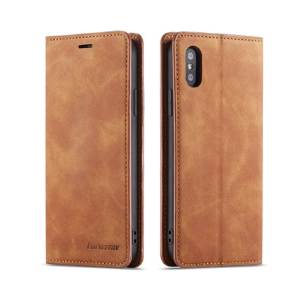 Forwenw Dream Series Oil Edge Strong Magnetism Horizontal Flip Leather Case with Holder & Card Slots & Wallet & Photo Frame, For iPhone XS Max, For iPhone XS / X, For Xiaomi Redmi Note 7, For Xiaomi Redmi Note 7 Pro, For Xiaomi Redmi Note 8 Pro��������...