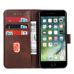 GUSSIM Magnetic Horizontal Flip Leather Case with Holder & Card Slots & & Wallet, For iPhone 6, For iPhone 6 Plus, For iPhone 8 Plus / 7 Plus, For iPhone 8  / 7