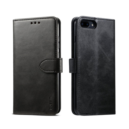 GUSSIM Magnetic Horizontal Flip Leather Case with Holder & Card Slots & & Wallet, For iPhone 6, For iPhone 6 Plus, For iPhone 8 Plus / 7 Plus, For iPhone 8  / 7