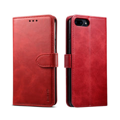 GUSSIM Magnetic Horizontal Flip Leather Case with Holder & Card Slots & & Wallet, For iPhone 6, For iPhone 6 Plus, For iPhone 8 Plus / 7 Plus, For iPhone 8  / 7