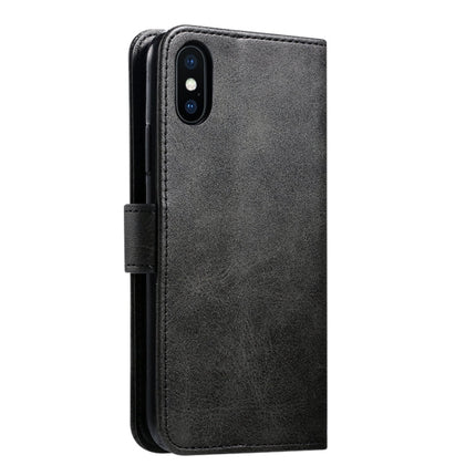GUSSIM Magnetic Horizontal Flip Leather Case with Holder & Card Slots & & Wallet, For iPhone XS Max, For iPhone X / XS, For iPhone XR, For iPhone 11, For iPhone 11 Pro