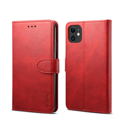 GUSSIM Magnetic Horizontal Flip Leather Case with Holder & Card Slots & & Wallet, For iPhone 11 Pro Max
