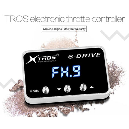 TROS TS-6Drive Potent Booster Electronic Throttle Controller, For Mitsubishi Strada 2015-, For Mitsubishi Strada 2005-2014, For Mitsubishi Xpander 2017-, For Mitsubishi Lancer 2008-, For Mitsubishi Mirage 2012-2016, For Mitsubishi Outlander 2007-������...