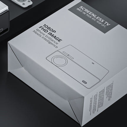 D5000 1920x1080P 420ANSI 6000Lumens LCD + LED HD Digital Projector,