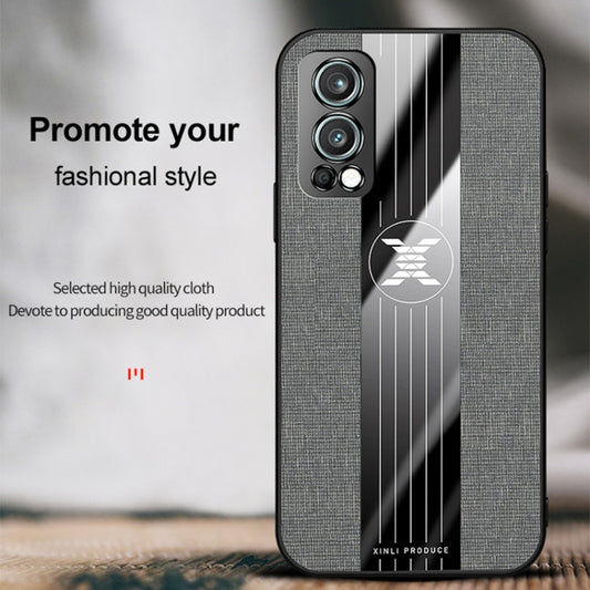 XINLI Stitching Cloth Texture Shockproof TPU Phone Case, For OnePlus Nord 2 5G, For OnePlus Nord N10 5G, For OnePlus Nord N100, For OnePlus 8