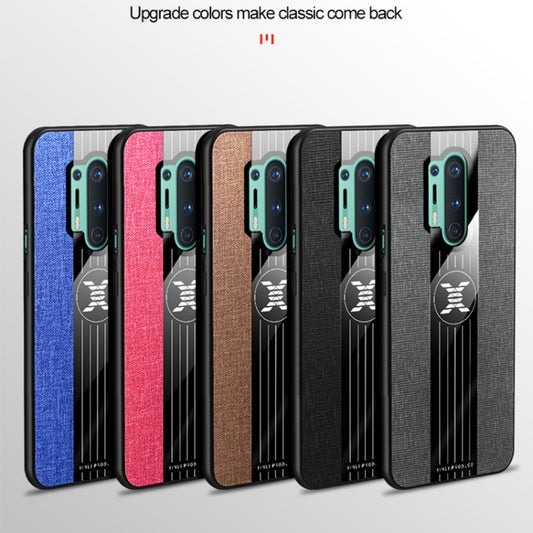 XINLI Stitching Cloth Texture Shockproof TPU Phone Case, For OnePlus 8 Pro, For OnePlus 8T, For OnePlus 9, For OnePlus 9 Pro
