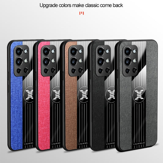 XINLI Stitching Cloth Texture Shockproof TPU Phone Case, For OnePlus 9R