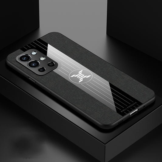 XINLI Stitching Cloth Texture Shockproof TPU Phone Case, For OnePlus 9R