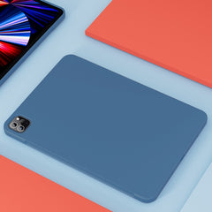Mutural Silicone Microfiber Tablet Case, For iPad Pro 11 inch, For iPad Pro 12.9 inch 2022 / 2021 / 2020