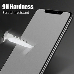 For iPhone 16e / 13 / 13 Pro 50pcs Transparent Frosted Full Screen Tempered Glass Film, For iPhone 13 mini (50pcs), For iPhone 16e / 13 / 13 Pro  (50pcs), For iPhone 13 Pro Max (50pcs)