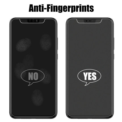 For iPhone 17e / 16e / 14 / 13 / 13 Pro 50pcs Transparent Frosted Full Screen Tempered Glass Film, For iPhone 16e / 13 / 13 Pro  (50pcs)