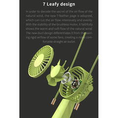 VH F15 Zao 3 In 1 USB Charging Handheld Electric Fan, 3 Speed Adjustment