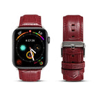 For Apple Watch Series 5 / Red-brown