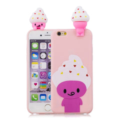 Shockproof Cartoon TPU Protective Case, For iPhone 6, For iPhone 6 Plus, For iPhone 7 / 8