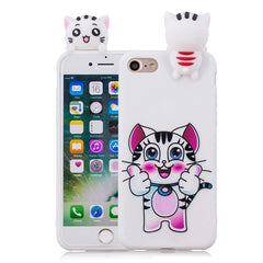 Shockproof Cartoon TPU Protective Case, For iPhone 7 / 8, For iPhone 7 Plus / 8 Plus
