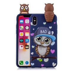 Shockproof Cartoon TPU Protective Case, For iPhone 11 Pro Max, For iPhone X / XS, For iPhone XR