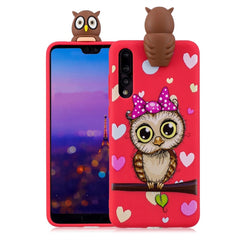 Shockproof Cartoon TPU Protective Case, For Huawei P Smart 2019, For Huawei nova 3i, For Huawei P20