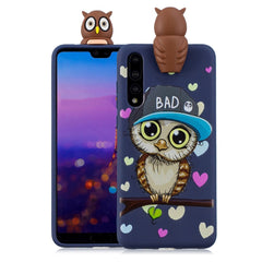 Shockproof Cartoon TPU Protective Case, For Huawei P Smart 2019, For Huawei nova 3i, For Huawei P20