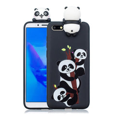 Shockproof Cartoon TPU Protective Case, For Huawei Y5 (2018), For Huawei Y6 (2019), For Huawei Y7 (2019)