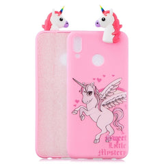 Shockproof Cartoon TPU Protective Case, For Huawei Y9 (2019)