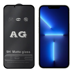 For iPhone 16e / 13 / 13 Pro AG Matte Frosted Full Cover Tempered Glass Film, For iPhone 13 mini (1 PC), For iPhone 16e / 13 / 13 Pro  (1 PC), For iPhone 13 Pro Max (1 PC)