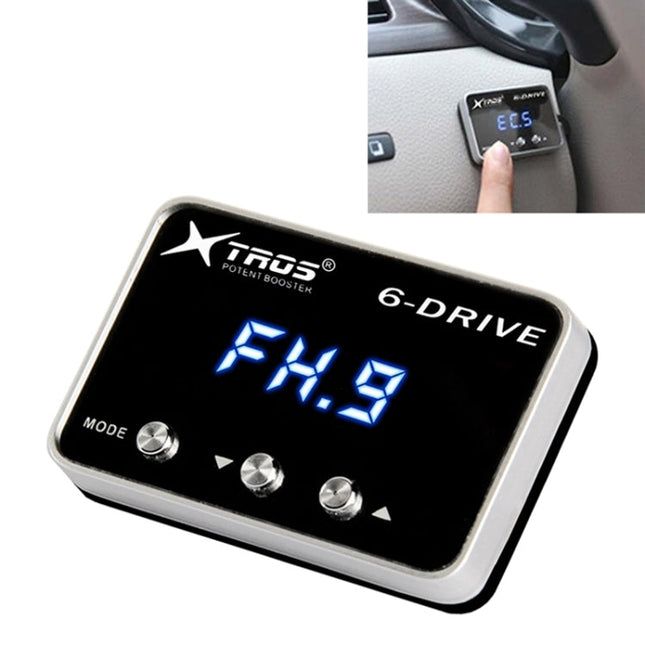 TROS TS-6Drive Potent Booster Electronic Throttle Controller, For Mitsubishi Pajero Sport 2016-, For Ford B-max 2012-, For Ford Everest 2015-2020, For Ford Ecosport 2013-2017, For Ford Ranger 2012-2020, For Ford Ranger -2011, For Honda Accord 2008-2012...