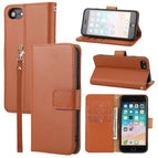 For iPhone SE 2022 / SE 2020 / 8 / 7 / 6 / 6s / Brown