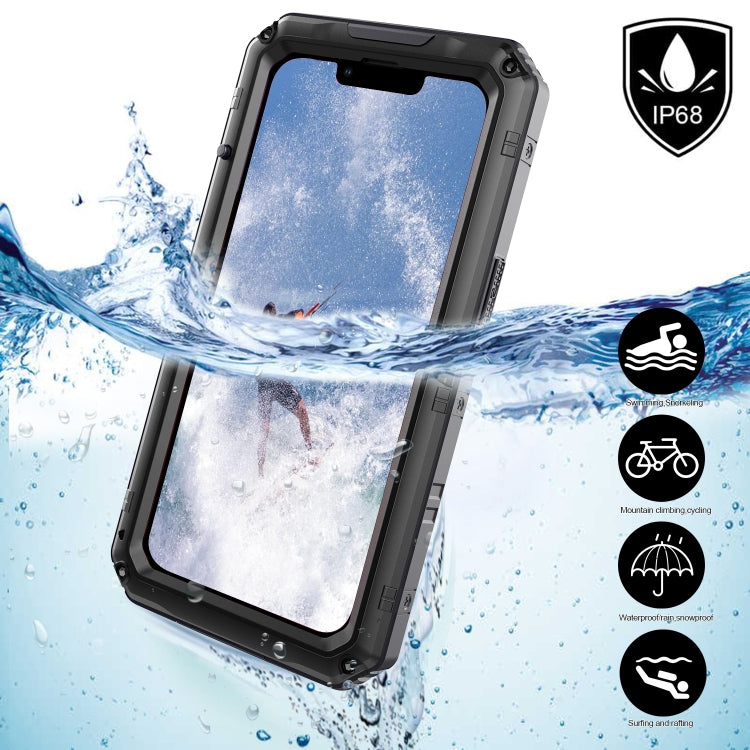 Shockproof Waterproof Dustproof Metal + Silicone Phone Case with Screen Protector, For iPhone 13, For iPhone 13 Pro, For iPhone 13 Pro Max